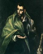 GRECO, El Apostle St James the Greater oil on canvas